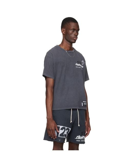 RIVINGTON roi Rebis Black Membership Uso T-Shirt for men