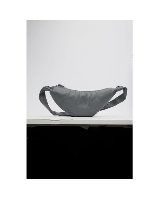 Lemaire Black Medium Croissant Bag