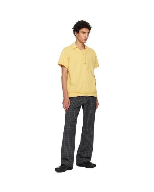Kiko Kostadinov Black Otak Polo for men