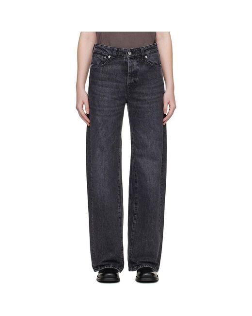 Our Legacy Blue Treble Cut Jeans