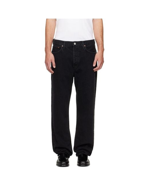 Agolde Black 90's Jeans for men