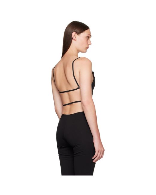 Vaillant Black Square Neck Tank Top