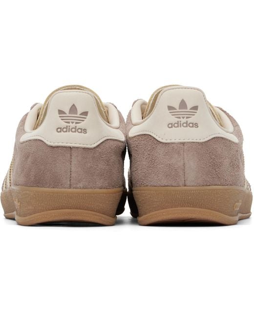 Adidas Originals Gray Gazelle Indoor Sneakers for men