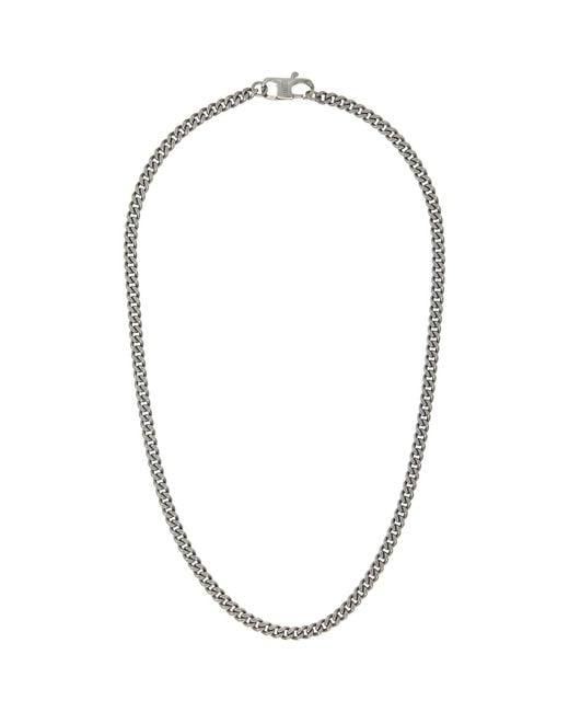 MM6 by Maison Margiela Black Charm Necklace