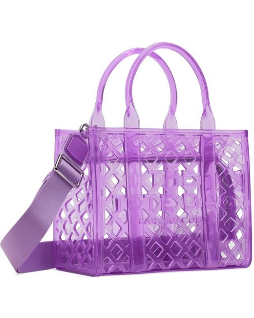 Marc Jacobs パープル The Jelly Small トートバッグ Purple
