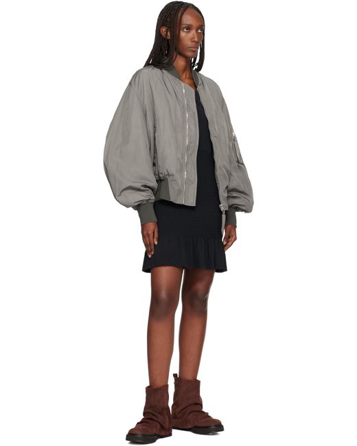 The Attico Brown Mini Robin Combat Boots