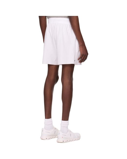 Nike White Nkct Df Slam Shorts for men