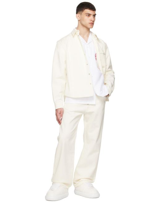 Chemise blanche à écusson Marni pour homme en coloris White