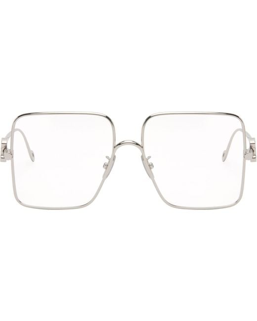Loewe Black Square Glasses for men