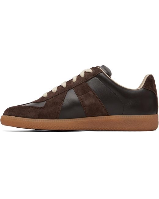Maison Margiela Brown Replica Sneakers for men