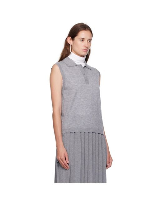 Lisa Yang Purple Lise Polo