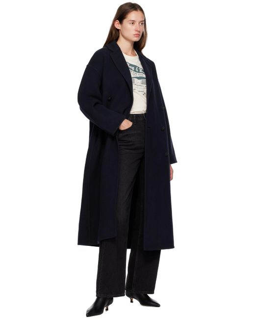 Rag & Bone Black Thea Coat