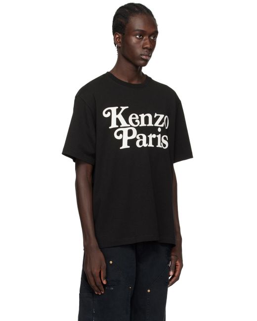 メンズ KENZO Verdyエディション Paris Tシャツ Black