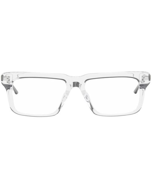 Dita Eyewear Black Transparent Lataro Glasses for men