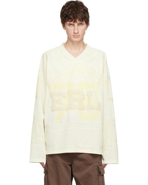 ERL Natural Off- Hockey Jersey for men