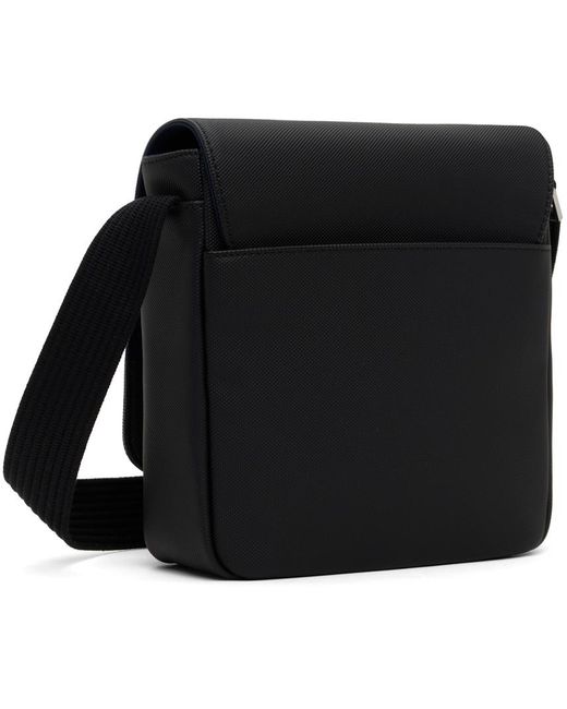 Lacoste Black Patch Bag