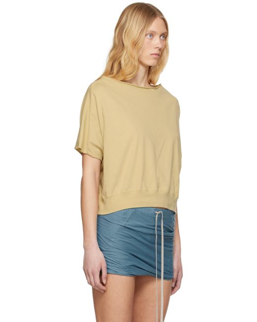 Rick Owens Blue Hollywood Dagger T-Shirt