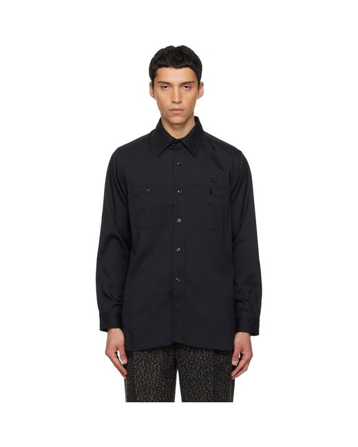 Needles Black Work Shirt for men