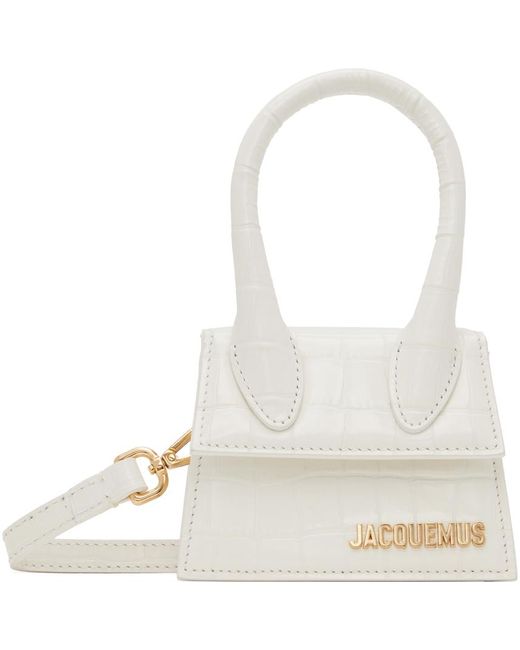 Jacquemus White Le Chouchou 'le Chiquito' Bag