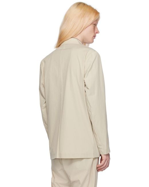 Norse Projects Natural Beige Emil Blazer for men