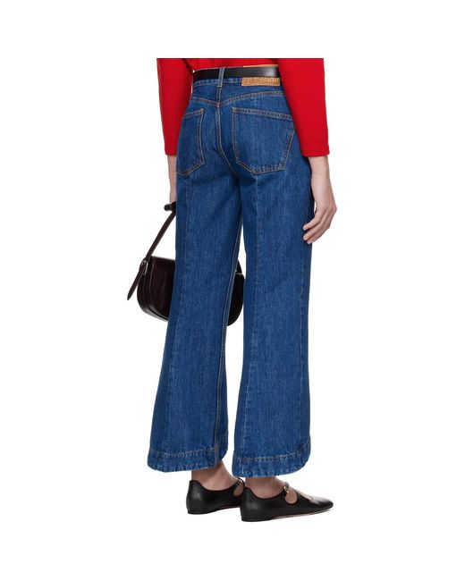 Bally Blue Flare Jeans