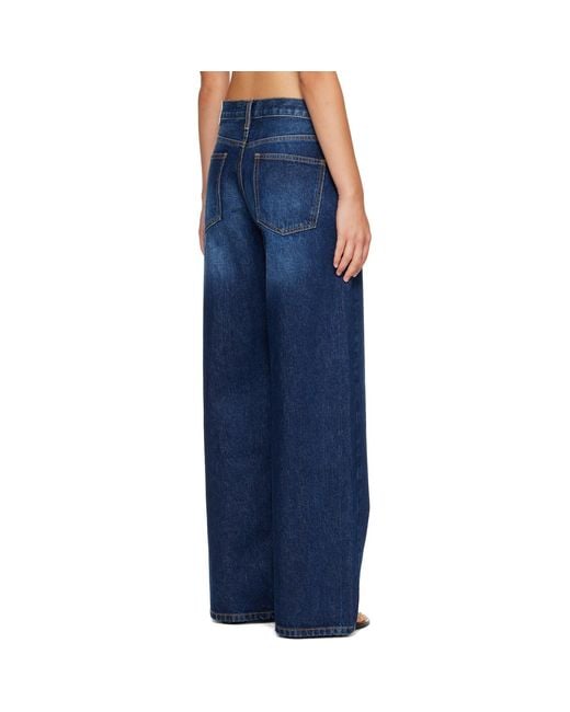 St. Agni Blue Classic Mid Rise Jeans