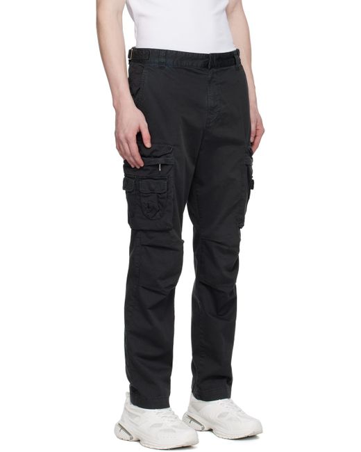 DIESEL Black P-argym-new-a Cargo Pants for men