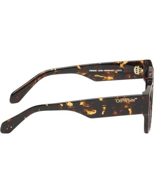 Off-White c/o Virgil Abloh Blue Akron Sunglasses for men