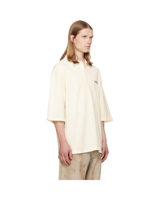 Amiri Natural Off- '' Polo for men