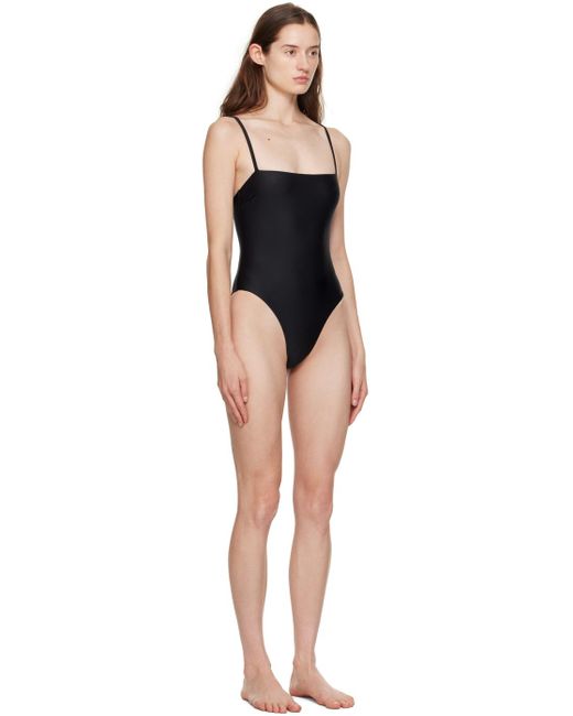 Matteau Black Petit Square One-piece Swimsuit