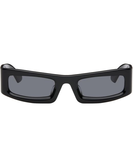 Entire studios Black Atheric Sunglasses for men