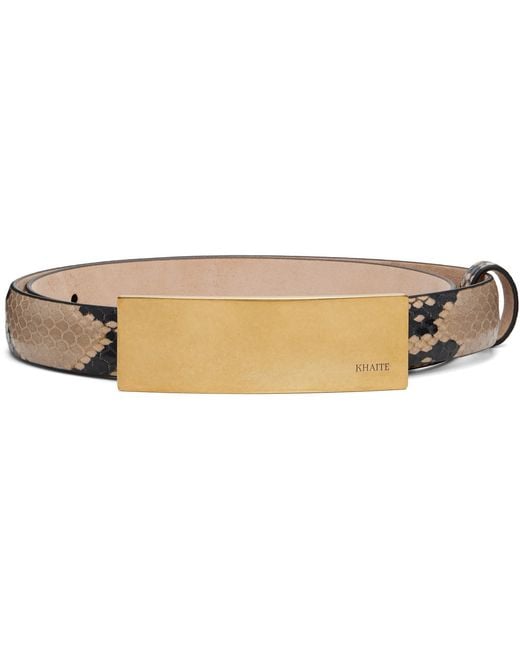 Khaite Natural Taupe Berlin Belt