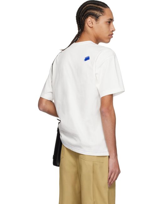 T-Shirt 0105 Blanc Adererror pour homme en coloris Blue