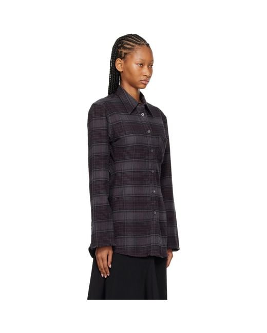 Our Legacy Black Daisy Shirt