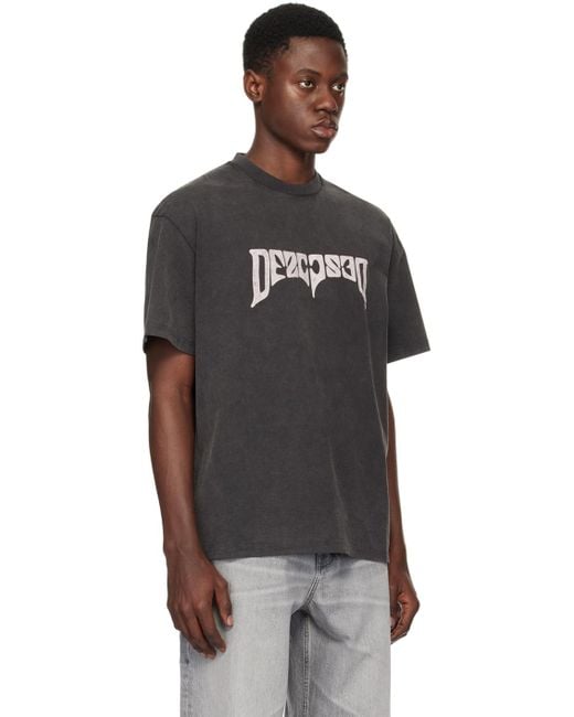 032c Black Psychic T-Shirt for men