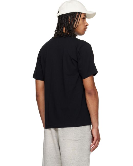 A Bathing Ape Black 1St Camo Milo Busy Works T-Shirt for men