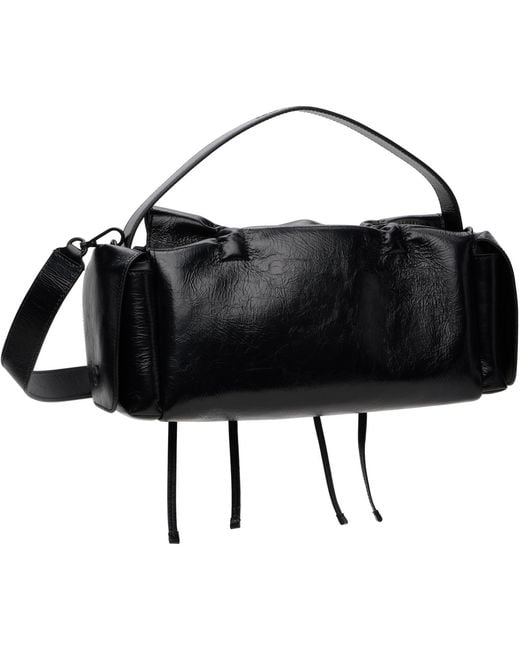 Acne Black Multipocket Shoulder Bag