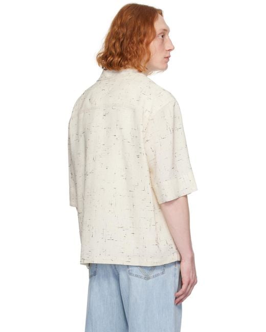 Bottega Veneta Off-white Pocket Shirt for men
