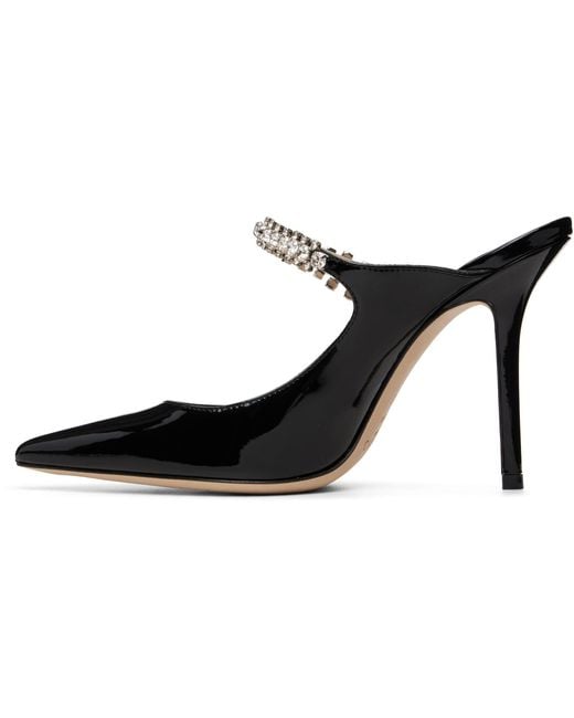 Jimmy Choo Black Bing 100 Heels