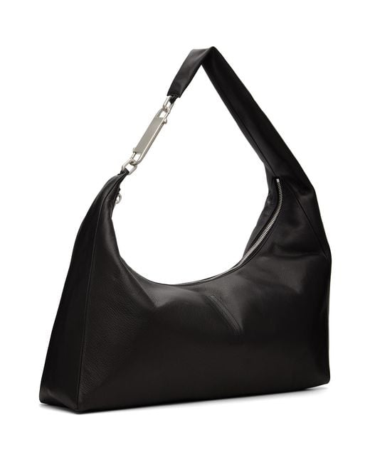 Rick Owens Black Tower Cropped Gemini Bag for men