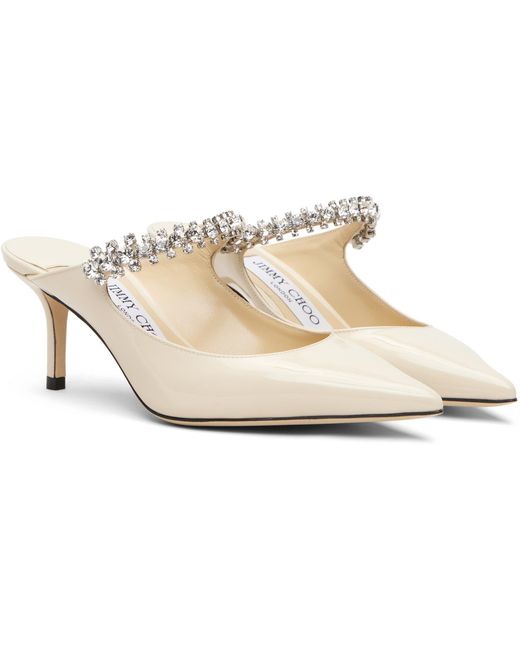 Jimmy Choo Black Off- Bing 65 Heels