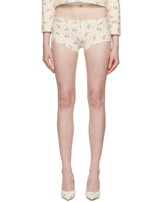 Ashley Williams Multicolor 'Care' Serena Shorts