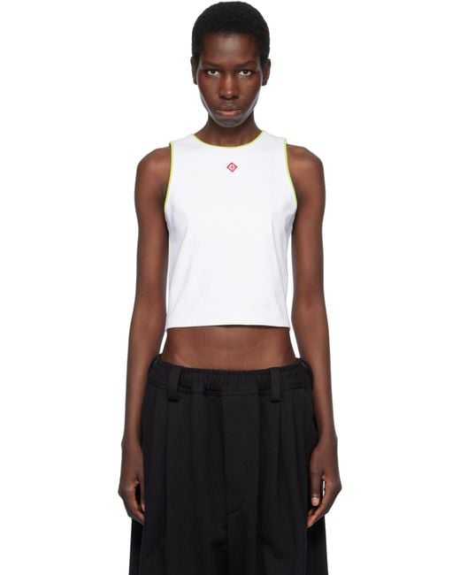 Casablanca Black Tank Top