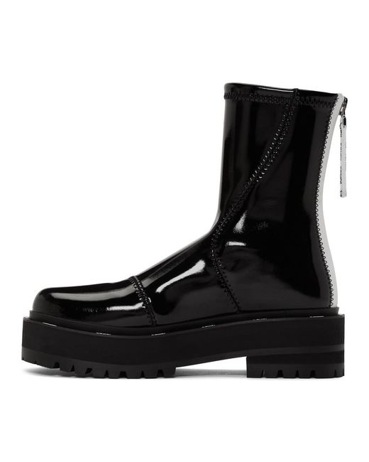 fendi leather biker boots