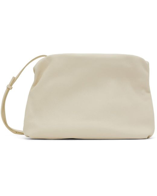 The Row Black Off-white Bourse Clutch