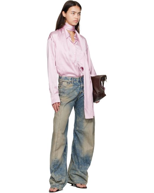 Acne ブルー 2006F ルーズフィット ジーンズ Blue