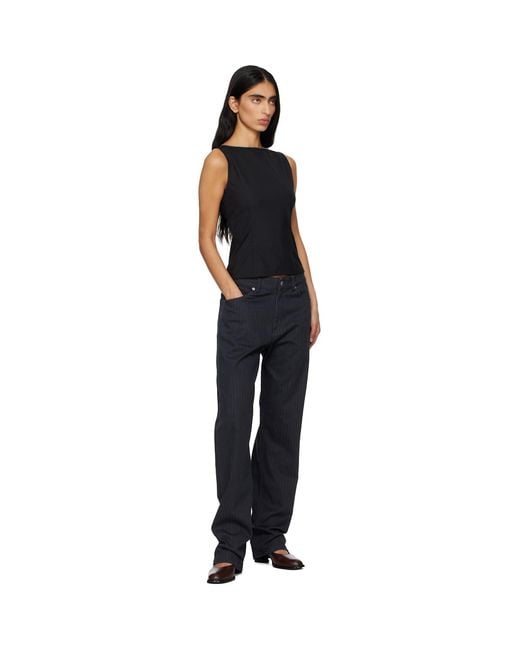 Paloma Wool Black Fase Tank Top