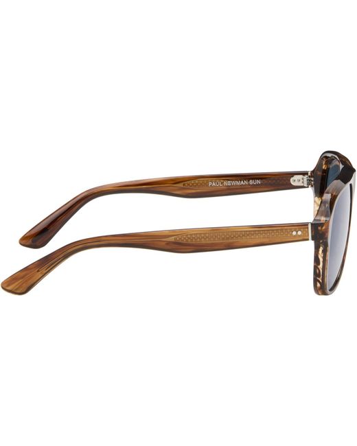 Oliver Peoples Black Paul Newman Sunglasses for men