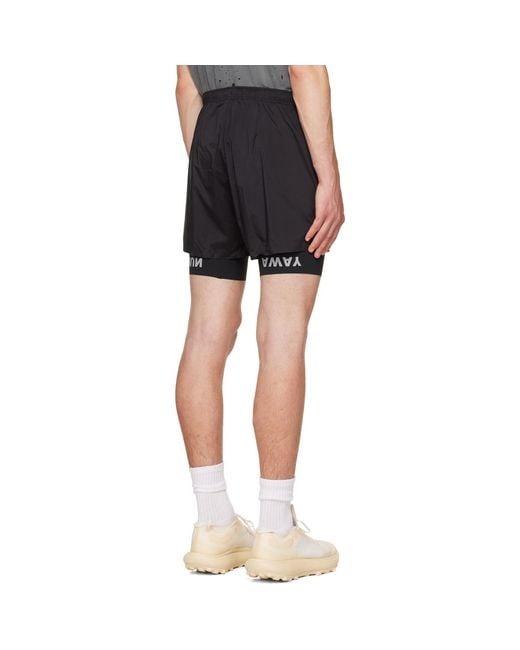 Satisfy Black Techsilk Shorts for men