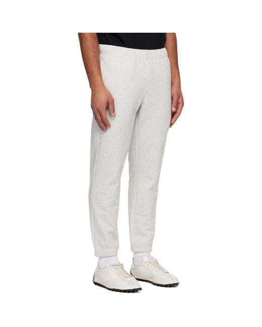 Aape By A Bathing Ape White Logo Patch Sweatpants for men